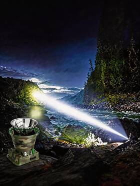 Wapentake 627179601939 Head Lamps Led Rechargeable Adults 2000 Lm - 8.4v Super Bright Lights