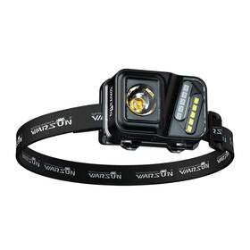Warsun 737300196361 Rechargeable Lightweight Headlamp 750 Lumens Running And Helmet Light Led He