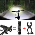 Wbj040005 Elfeland Tactical Led Flashlight Lamp Torch Bike Mount Clip Us