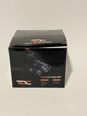Tdc-m1  Wefair International Co. Ltd Tdc Headlight Rechargeable Usb-c Port 1080 Lumens Water Resistant Brow Headlamp