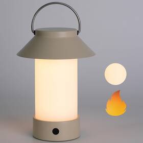 Weilailux Wl-2430 Rechargeable Outdoor Lantern Waterproof Dimmable Warm White And Flic