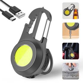 Wj-l01-g Wejoy Mini Flashlight Cob Small 800lumen Rechargeable Light Keycha