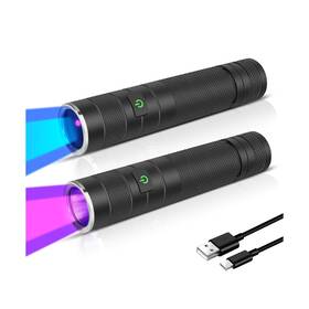 Windfire 755356502196 Uv Flashlights 365nm And 395nm Blacklight Rechargeable Black Light Fl