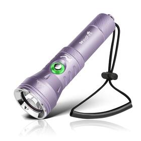 Div-df260-pr Windfire Dive Light High-powered Rechargeable Scuba Flashlight With Power Inch