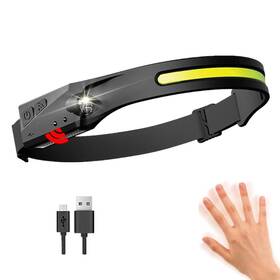 Windfire Hlp Cob 2 Headlamp Rechargeab 230 Wide Beam Led Head Lamp With Motion Sens