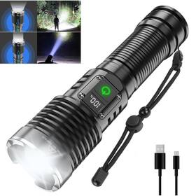 8066 Windfire Jucs Wf 1ba 1 Flashlights High Lumens Rechargeable Super Bright Led Flashlight P