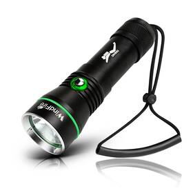 Windfire Us Dv S3 P50 Ba Rechargeable Scuba Diving Flashlight Super Bright Led Dive Light I