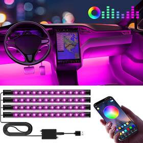 L5173 Winzwon Led Lights For Car Accessories Interior Birthday Gifts Women Men