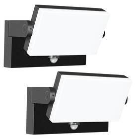 Wis-1856-2 Wiselume 60w Led Outdoor Wall Light 360 Rotatable Motion Sensor And Color Te