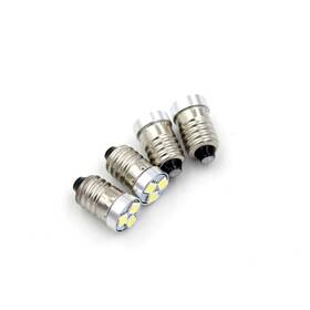 Wlke 750153168163 2pcs Whtie Led Upgrade Bulb 200lm For 2/3/4 C/d Flashlight Torch Bike Lamp E1