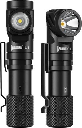 Wuben 192271079820 L1 Rechargeable Flashlight High Lumens 2000 Lumen Bright Tactical Flas