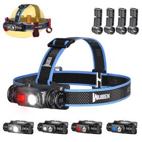 Wuben 192271987095 H1 Pro Rechargeable Headlamp 1200 High Lumen Ultra Bright Led Head Lam