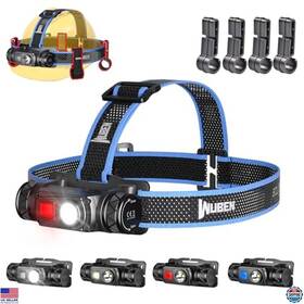 B09sdbbxvm Wuben 1200 Lumen Rechargeable Led Headlamp 11 Modes Ip68 Waterproof For Outdoor Use