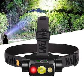 Hd50 Wurkkos 772467462478 Led Headlamp High Lumen Rechargeable 4000 Lumens Super Bright Head Lamp Wit