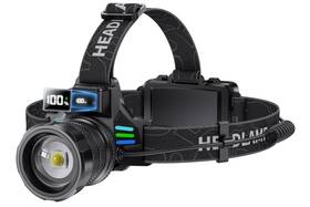 Mx-s90 Wwoaa Headlamp Rechargeable 50000 Lumens Super Bright Led Head Lamp For Adults Batt