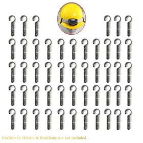 Xbd 658437053191 Helmet Clips For Headlamp Headlight Hook Easily Mount Head Light Holder