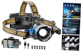 Imr186 Xinxiang Hongli Supply Source Technology Co. Ltd. Headlamp Rechargeable 120 000lm Head Lamp Super Bright Led