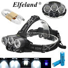 Xjd623199 Elfeland Led Rechargeable Headlamp Headlight Flashlight Lamp Torch Us