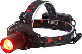 Xlentgen Hp 01 Rd 2ba Red Light Hunting Headlamp Rechargeable Led Headlamps 3 Modes Super
