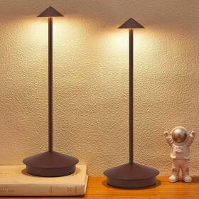 Xminkdza 768825861779 Portable Led Cordless Lamp Table Light 2 Pack Rechargeable 6000mah Battery O