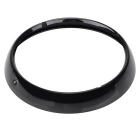 Xm18-016-01 Xmmt 7 Inch Metal Black Headlight Head Light Bezel Headlamp Decorate Trim Ring Cover F
