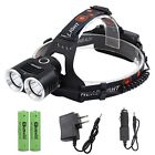 Xq64 Genwiss Led Headlamp Flashlight Super Bright Headlight Xml 696230425449