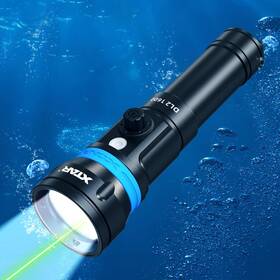 1600 Xtar 768825427937 Ultra Pointer Dl2 Scuba Dive Light Lumen Torch With White And