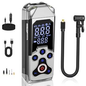 X21-b Xvawo Tire Inflator Portable Air Compressor Cordless Pump For Car Ti... Fast Ship