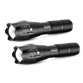 Xy32 Xysrz Tactical Led Flashlight High Lumens Military Grade 5 Modes Zoomable Waterproo