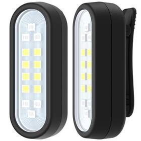 Pb-l-2b Yaklim Running Light 2 Pack Clip On Flashlight For Runners Rechargeable Safety Ligh