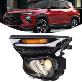 Xr-21ct-hl01l Yeqshng Halogen Type Headlights With Led Drl Assembly Compatible 2021-2023 Chevy Tr