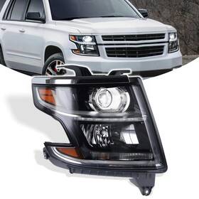 Xrhl07r Yeqshng Headlight Led Drl Projector With Bulbs Assembly Compatible 2015-2020 Chevy
