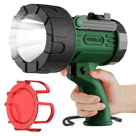 Yierblue 795847174365 Rechargeable Spotlight Flashlight 2000 000 High Lumen Led