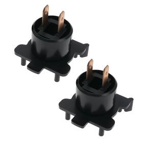 G14h51 Yinettech 2pcs Car Headlight Socket Holder Bulb Retainer Adapters Tail La