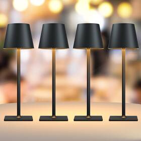 Dengyuan-b-04 Yogaret 4 Pack Rechargeable Cordless Led Table Lamps Lamp With 6000mah Batte