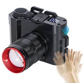 Yk-cl-01 Yongkist 5 Modes Camera-style Led Headlamp Telescopic And Adjustable Light Hea