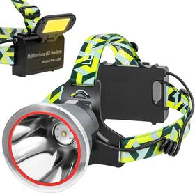Yk-s382 Yongkist Super Bright Led Headlamp Rechargeable High Lumen Waterproof 4 Modes Headlam