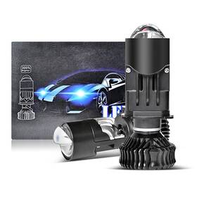 Blub-120w Yufanya Yf1226-01 H4 Headlight 30 000lm Extremely Bright 6000k White With Cle