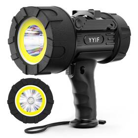 Fy011-cobb Yyif Rechargeable Spotlight Flashlight 2000 000 Lumen Led Ip67 Waterproof Spot Li