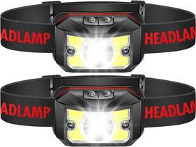Kl-2024 Zdovivot 2 Pack Headlamp - Super Bright Rechargeable Flashlight Stocking Stuffers For Me