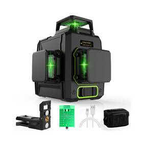 Ak360g Zokoun Shockproof And Waterproof 3d Green Laser Level With Manual Mode Pulse