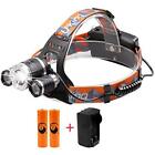 Zqg808 Zoomable Headlamps Headlamp Lumen Brightness Waterproof Headlight Helmet 889119139258