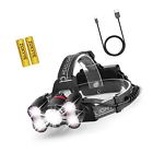Zu-x16 Zukvye Led Headlamp Flashlight Hard Hat Light Waterproof Hunting Camping