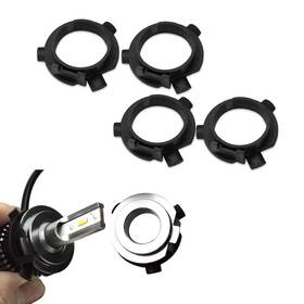 Qp8082 Zufoty 4pcs Car Led Headlight Base H7 Bulb Adapter Holder Socket
