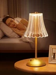 Led Table Lamp, 3200MAH Rechargeable Battery Operated, 30 Lighting Modes Beds.... Fixed Price $45.09.
