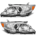 Torchbeam Headlight Assembly Replacement For Camry 2010-2011, Chrome-amber. Fixed Price $183.26.