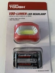 Hyper Tough 100-LUMEN Led Headlamp Wide Flood Beam 3-MODES: High Low Flash*anew*. Fixed Price $16.88.