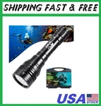 Aplos AP150 Dive Light 15000 Lumens, Waterproof To 492FT, Powerful Scuba. Fixed Price $213.99.