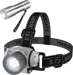 Stalwart 75-SP139 Led Headlamp, Adjustable Headband Flashlight Set, Batter. Fixed Price $10.99.