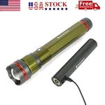 6500 Lumen Flashlight Rechargeable Dual Power Aa/usb, Water & Drop Resistant. Fixed Price $92.26.
